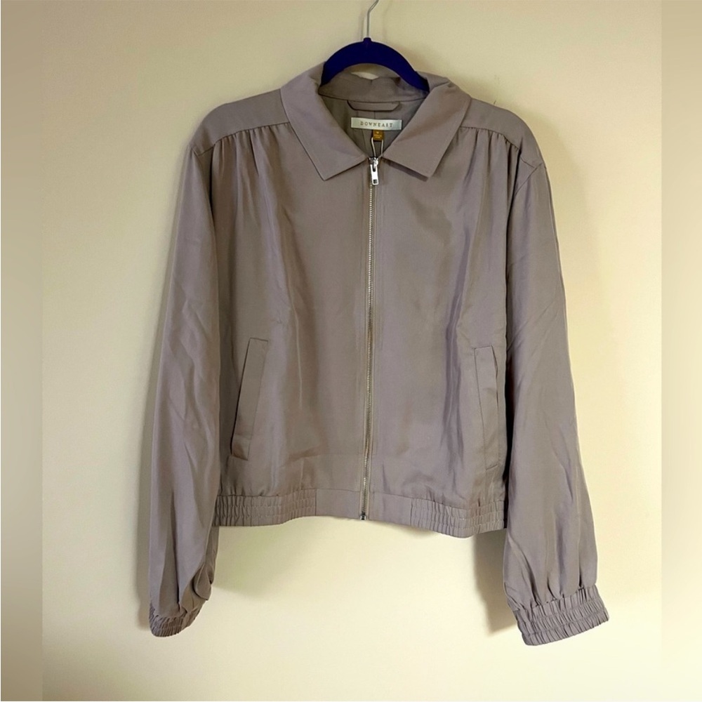 DownEast Gray/Tan Lightweight Jacket